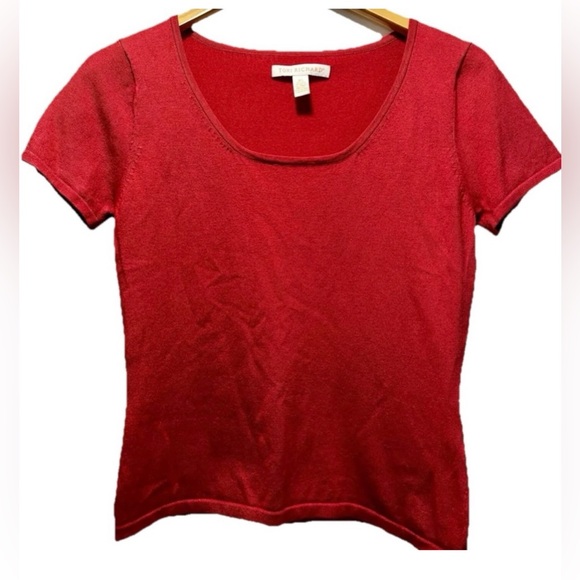 Tori Richard Tops - 🌴 Tori Richard Hawaii Women’s 70% Silk Red Blouse Size XS sku#82